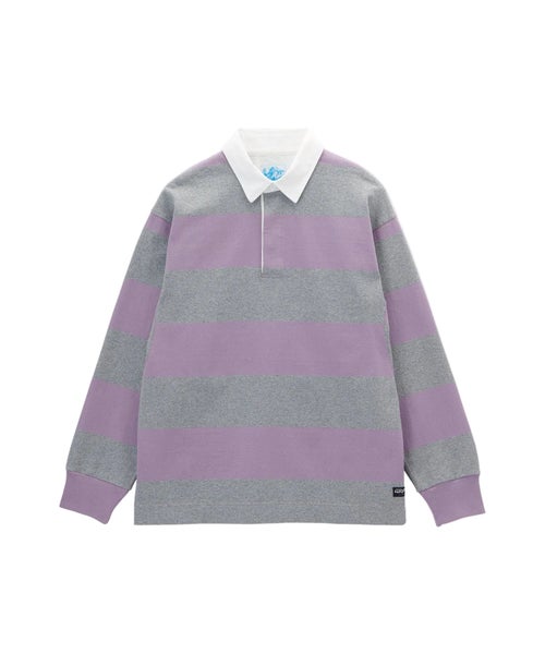 Gramicci Langdon Rugby Shirt, heathert / purple