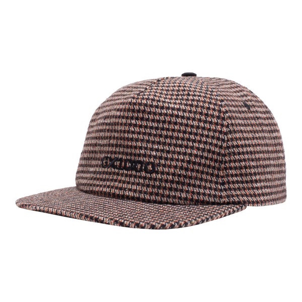 GX1000 OG Logo Houndstooth Cap, brown / black