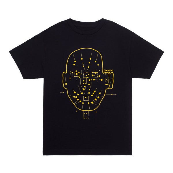 GX1000 Inhance Tee, black / yellow