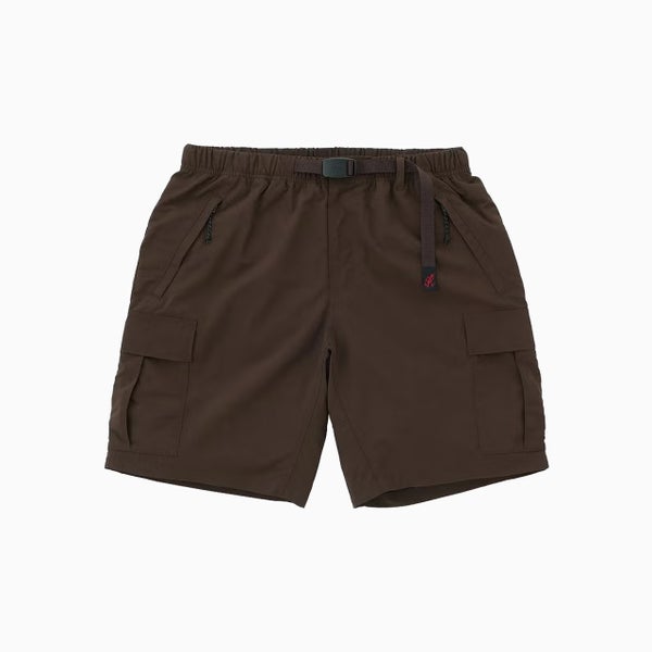 Gramicci Nylon Explorer Cargo Shorts, chocolate