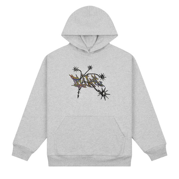 Dime Flail Hoodie, heather gray