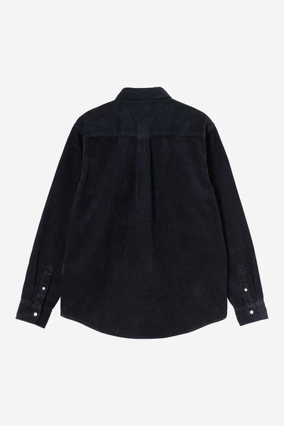 Carhartt  L/S Madison Cord Shirt, dark navy