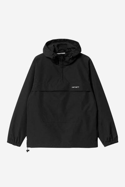 Carhartt Windbreaker Pullover Jacket (Winter), black / white