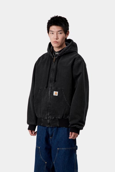 Carhartt OG Active Jacket (Winter), black stone washed