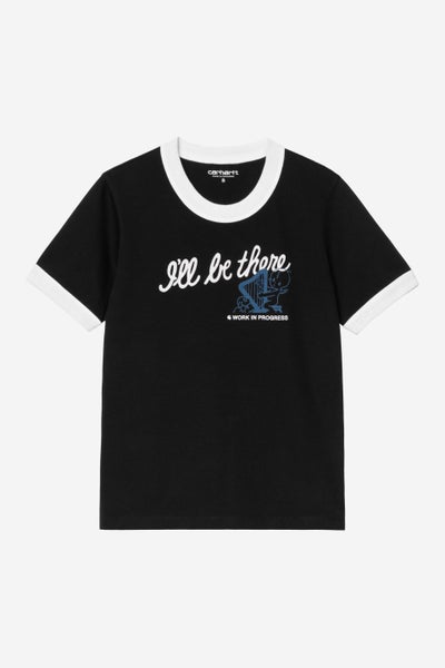 Carhartt Women's I'll Be There tee, black heavy stone wash