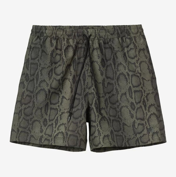 Carhartt Slater Swim Trunks, snake camo leaf