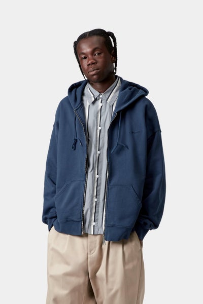 Carhartt Hooded Benton Sweat Jacket, jupiter garment dyed