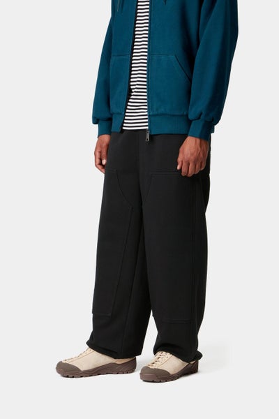 Carhartt Double Knee Sweatpant, black  stone washed