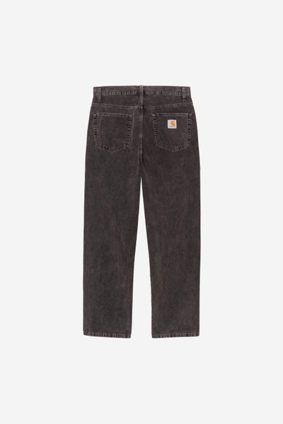 Carhartt Aaron Corduroy Pant, shale dusky light wash