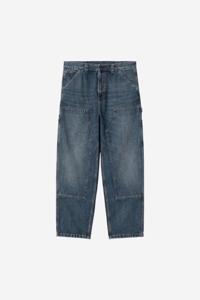 Carhartt OG Double Knee Pant, blue dark used wash