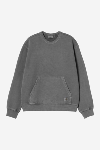 Carhartt Torion Sweatshirt, black grind wash