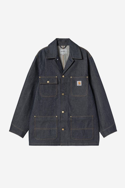Carhartt Aden Chore Coat, blue rigid