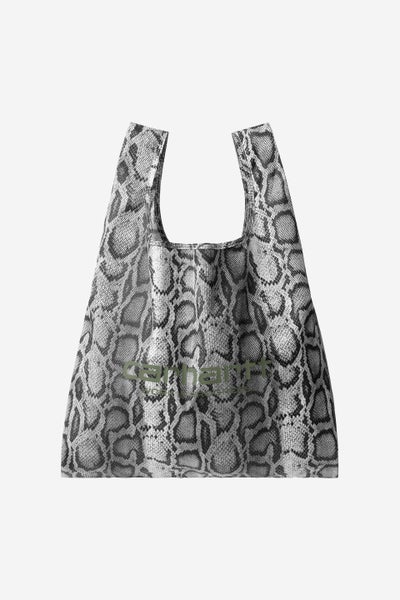 Carhartt Snake Camo Shopping Bag, white