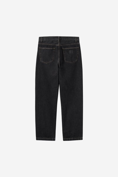 Carhartt Aaron Pant, black stone washed