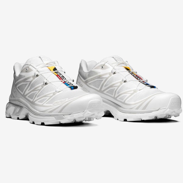 Salomon XT-6, white / white / lunar rock