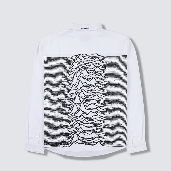 Pleasure x Joy Division Nothing Button Down, white