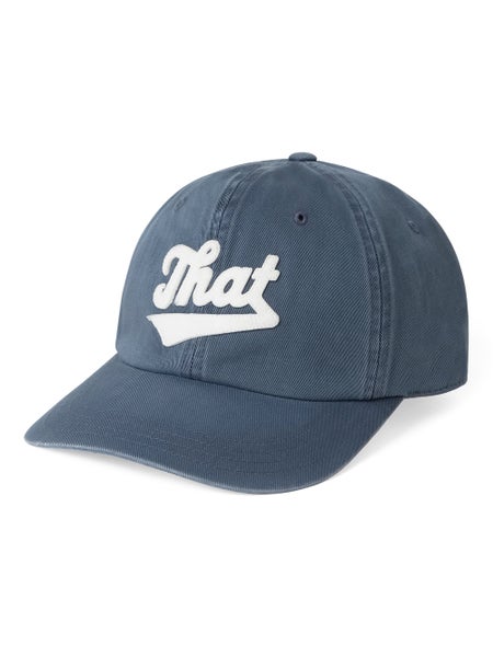 thisisneverthat Overdyed Applique Cap, washed navy