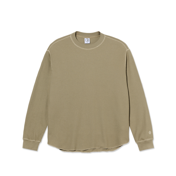 Polar Dylan LS Shirt, khaki green / taupe