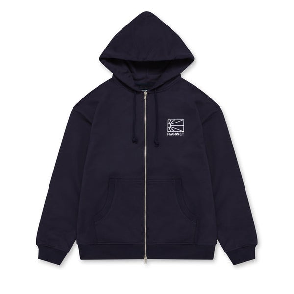 Rassvet Logo Zipped hoodie, black