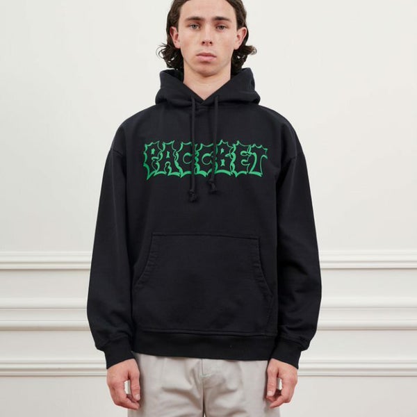 Rassvet Standard Logo hoodie, black / green