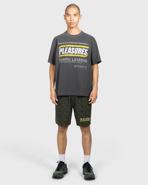 Pleasure Relief Heavyweight Tee, faded black