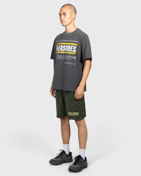 Pleasure Relief Heavyweight Tee, faded black