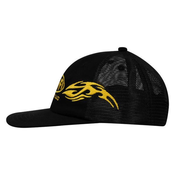 Sci-Fi Fantacy Origin Mesh Hat, black