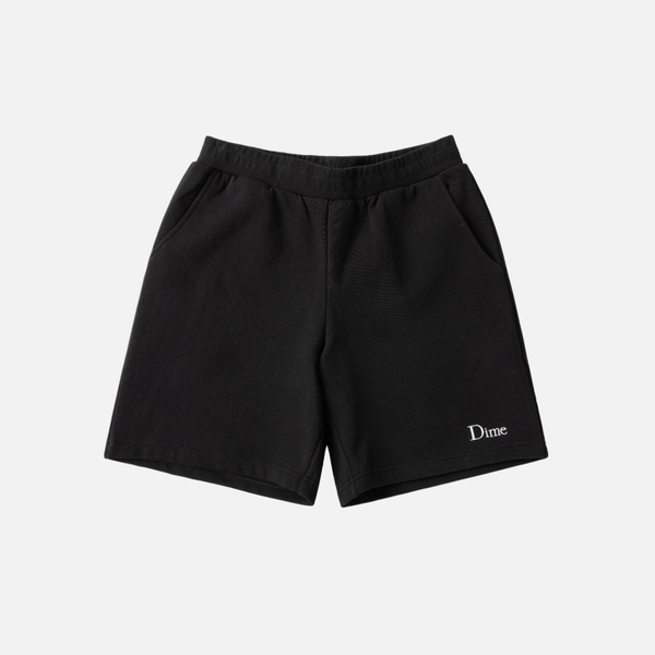 Dime Small Logo Sweatshorts, black
