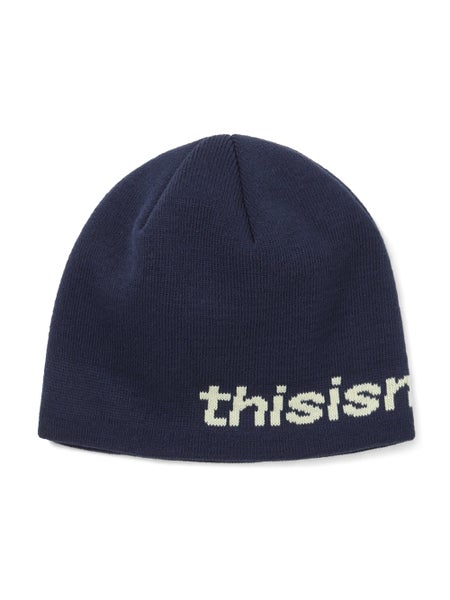 thisisneverthat SP-Logo No Cuff Beanie, navy