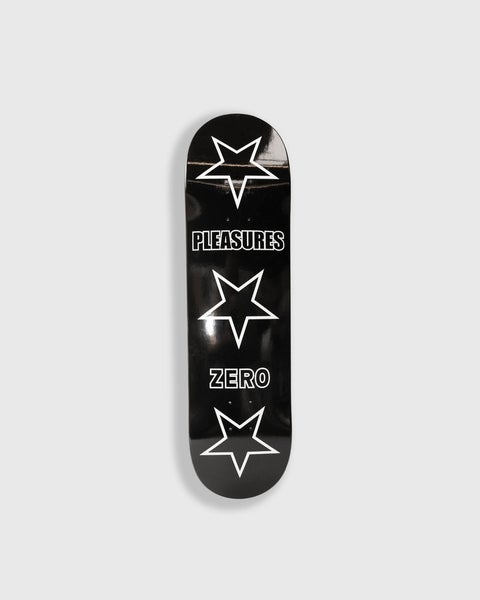 Pleasures X Zero Stars Deck, black full dip