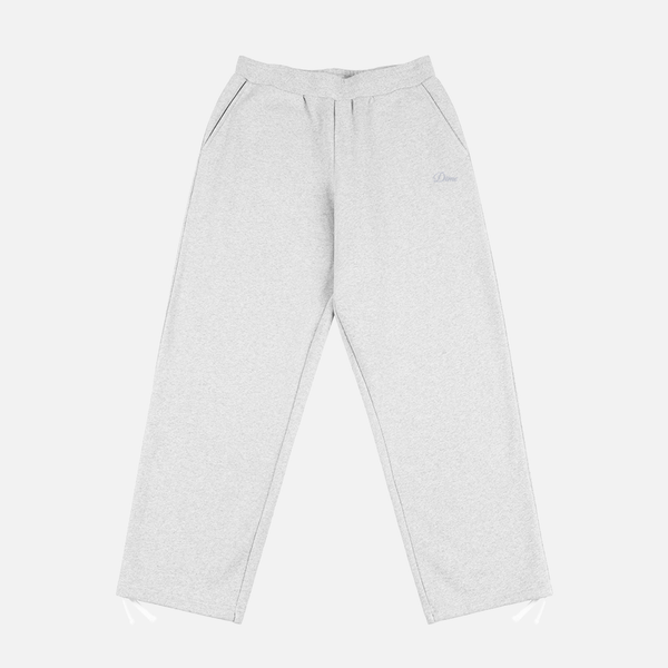 Dime Cursive Small Logo Sweatpants, ash