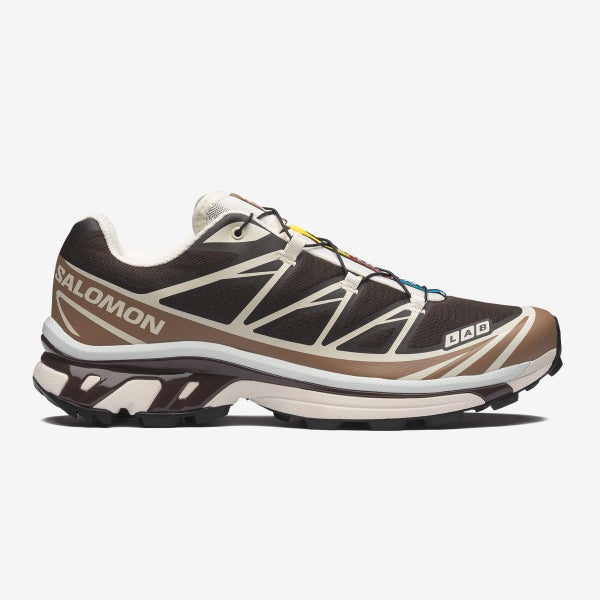 Salomon XT-6, black coffee / burro / bitter chocolate