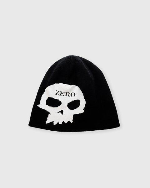 Pleasures X Zero Single Skully Beanie, black