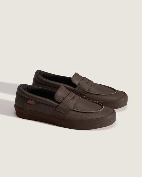 Vans Skate Loafer leather, rust bronze