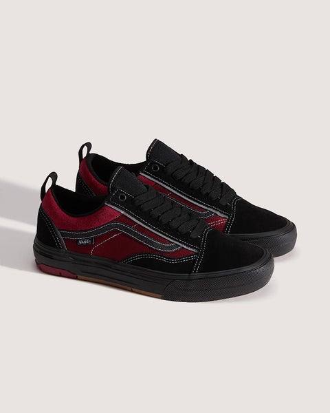 Vans Skate Old Skool Wafflecup, black / red