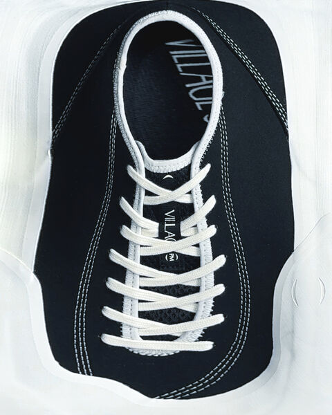 Village PM 1:30PM, black / whisper white