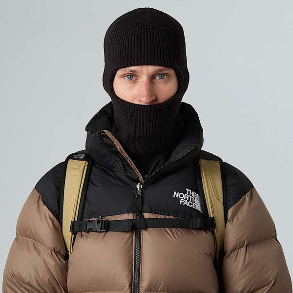 The North Face Box Logo Knit Balaclava, black