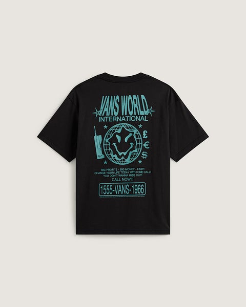 Vans World Intl SS Tee, black