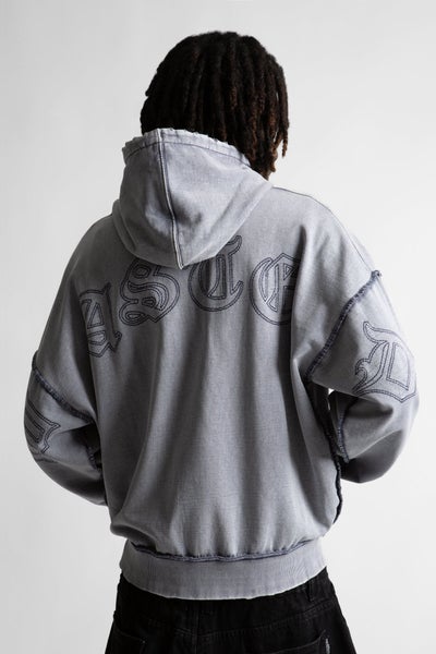 Wasted Paris Kingdom Curved Ziphood, faded navy