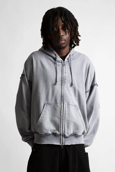 Wasted Paris Kingdom Curved Ziphood, faded navy