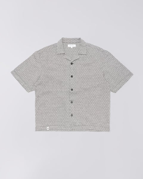 Edwin Saga S/S Shirt, black / white