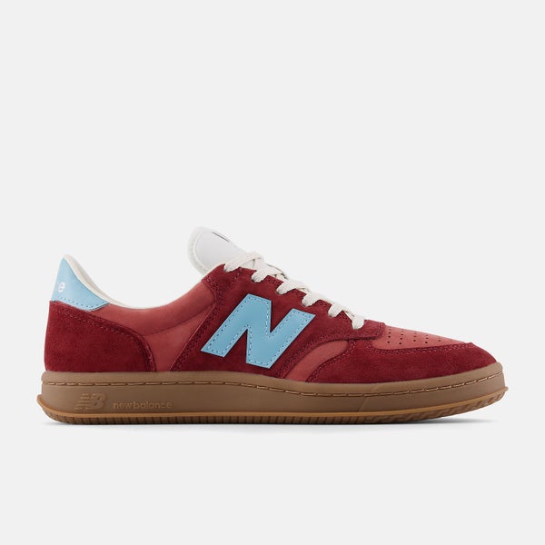 New Balance T500, classic crimson / taffy blue