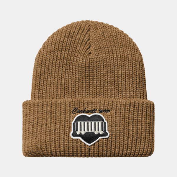 Carhartt OG Heart Train Beanie, hamilton brown