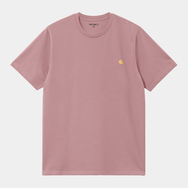 Carhartt S/S Chase Tee, glassy pink