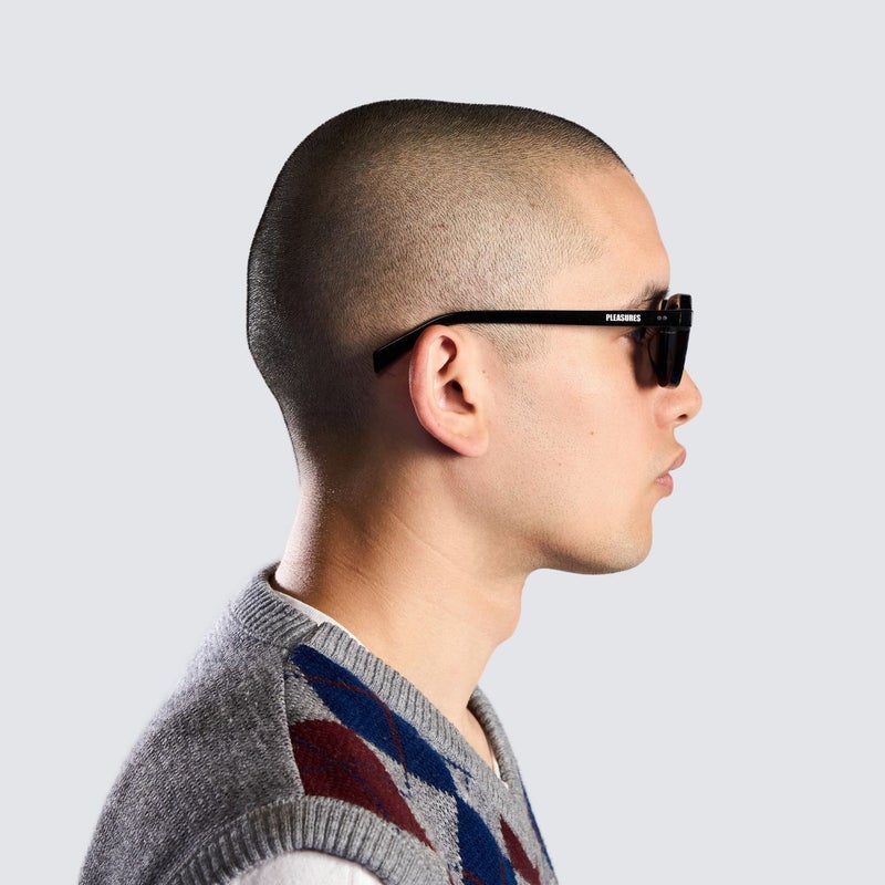 Pleasures X Akila Era Sunglasses, black
