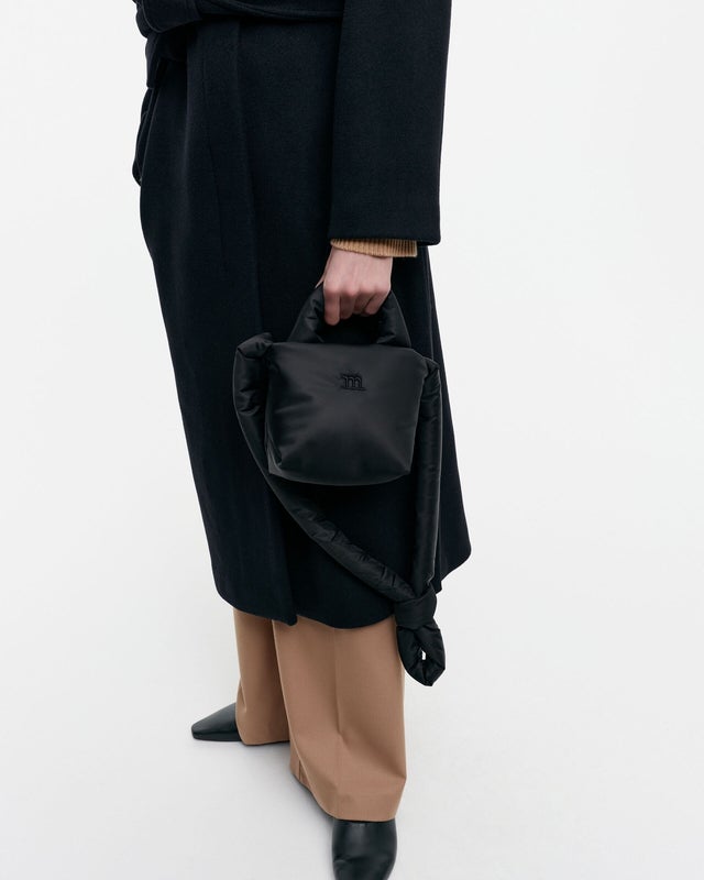 Marimekko Pillow Mini Solid, black