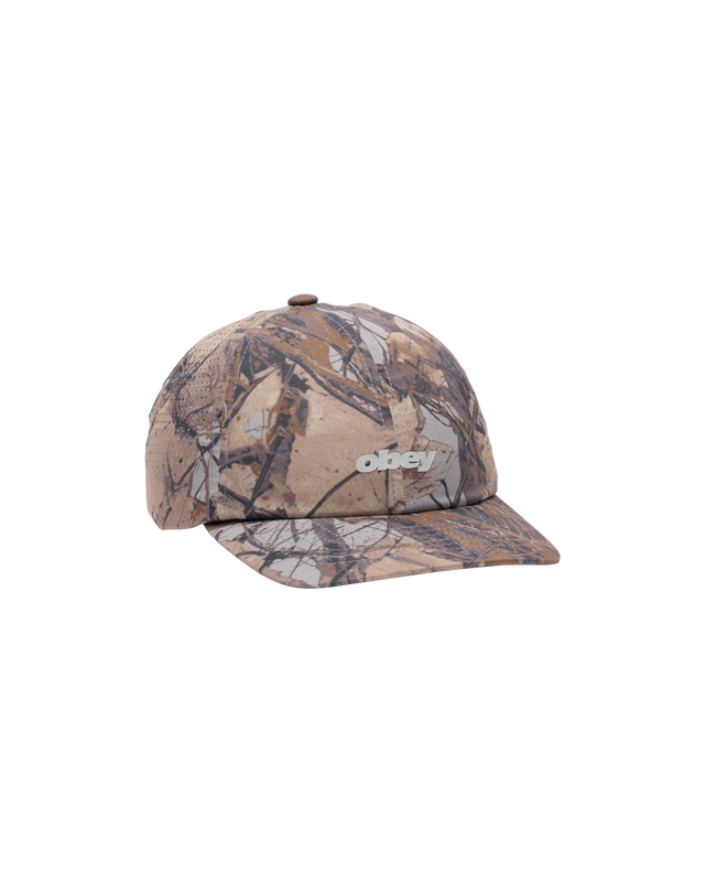 Obey Pace Trail Cap, fence camo