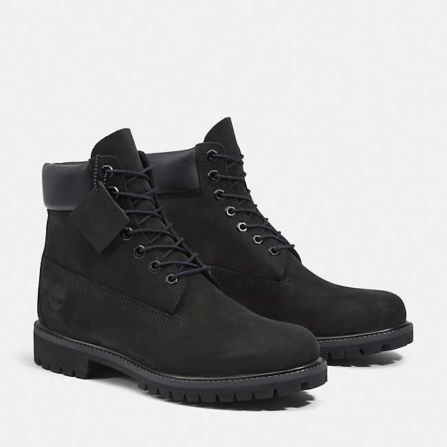 Timberland Premium 6-Inch Waterproof Winter Boot, black.