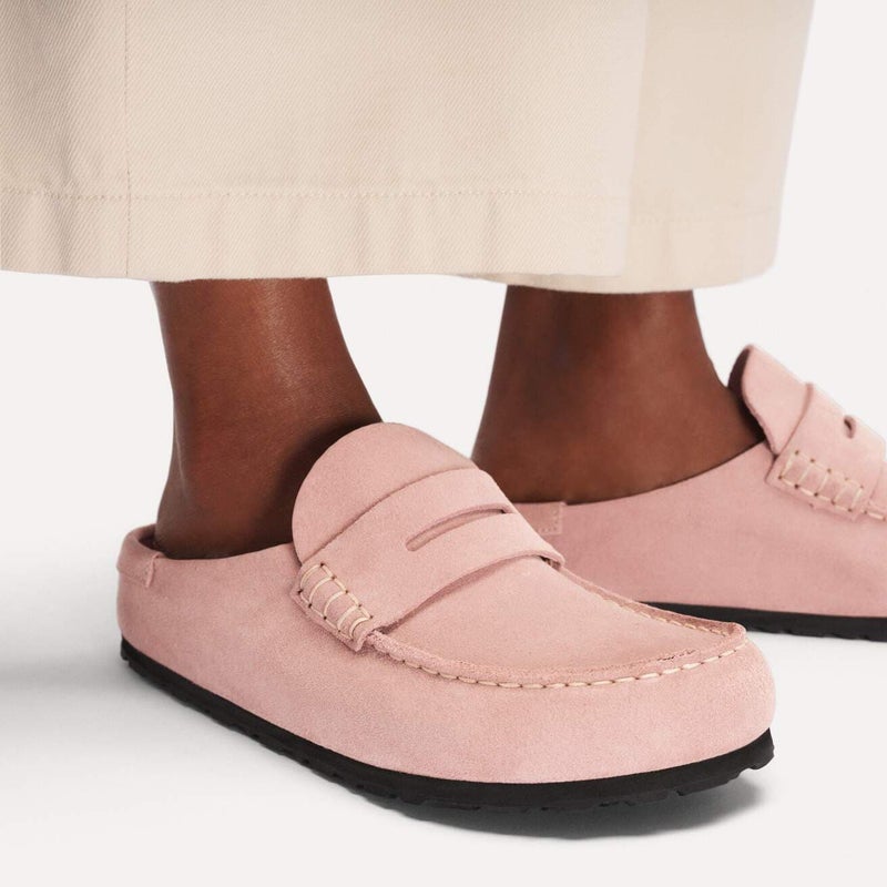 Birkenstock Naples Wrapped Narrow Fit, pink clay