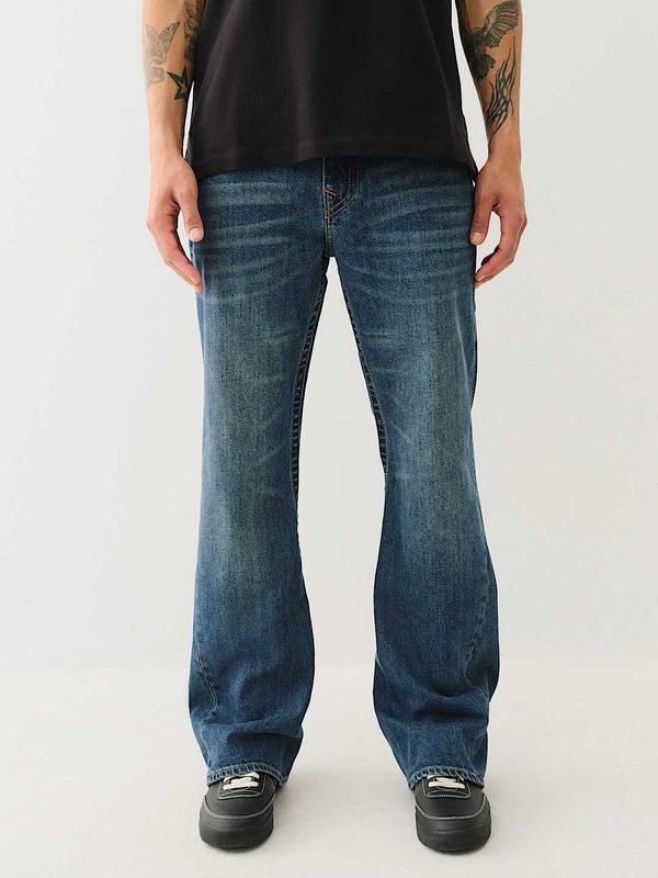 True Religion Joey SN Flap, dark wash